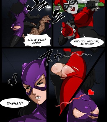 Gotham City Catfight  comic porn sex 9