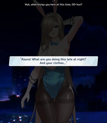 Asuna Bunny Girl comic porn sex 5