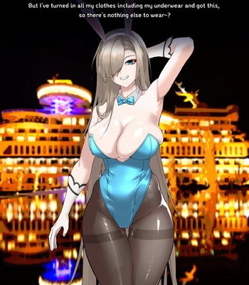 Asuna Bunny Girl comic porn sex 8