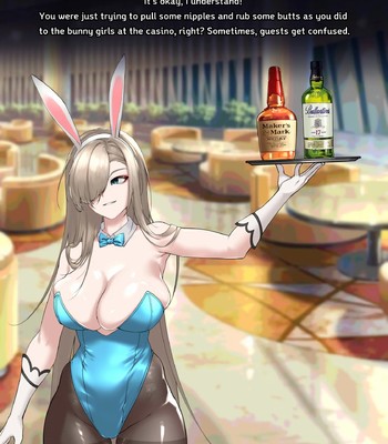 Asuna Bunny Girl comic porn sex 20