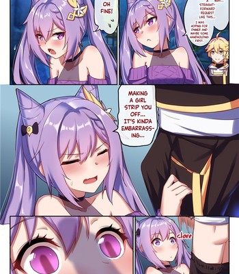 Keqing’s Date With The Traveler comic porn sex 12