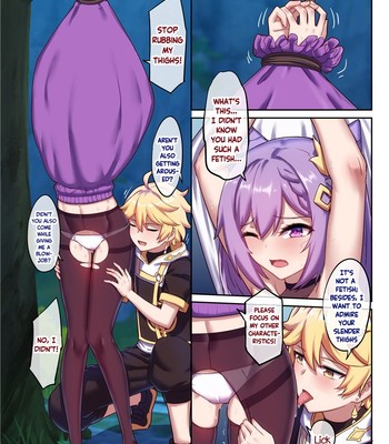 Keqing’s Date With The Traveler comic porn sex 17