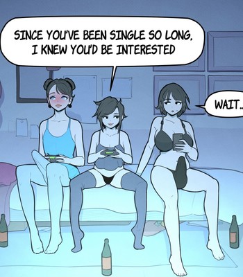 Alice and Alison Playing Games with the Secret Lover at Night comic porn sex 9