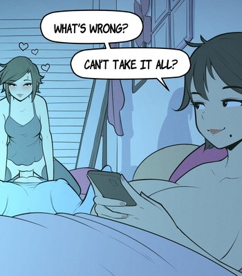 Alice and Alison Playing Games with the Secret Lover at Night comic porn sex 21