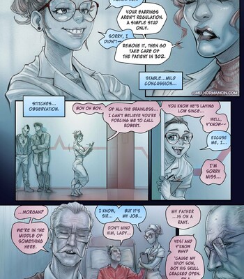 Nurse Morgan comic porn sex 4