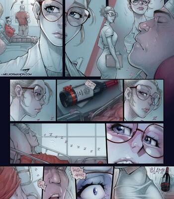 Nurse Morgan comic porn sex 5