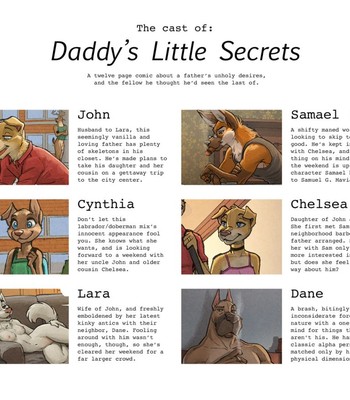 Porn Comics - Daddy’s Little Secrets (HD + Extras)
