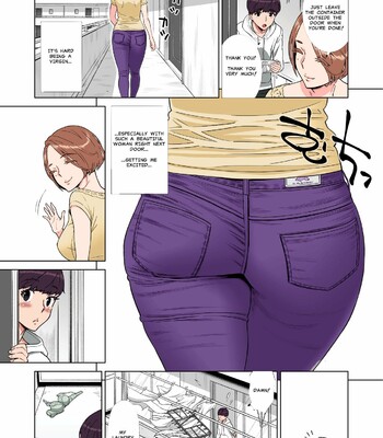 Hajimete no Hito wa Tonari no Hitozuma deshita [Colorized] comic porn sex 3