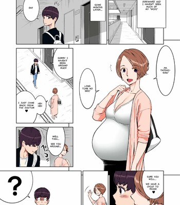 Hajimete no Hito wa Tonari no Hitozuma deshita [Colorized] comic porn sex 25