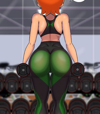Porn Comics - Gwen at gym