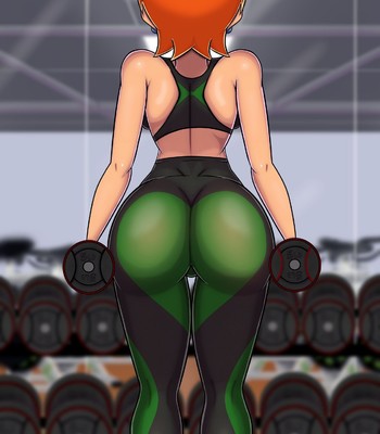 Gwen at gym comic porn sex 5