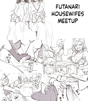 Porn Comics - Futanari Housewifes Meetup