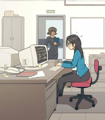 A Typical Office Day comic porn sex 3