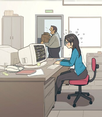 A Typical Office Day comic porn sex 8
