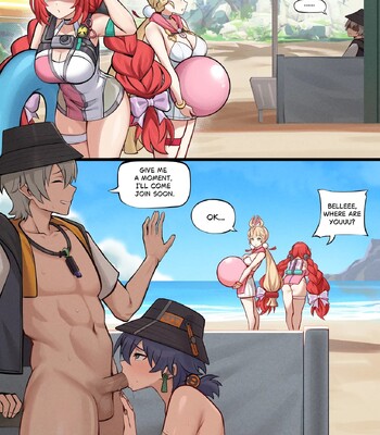 Porn Comics - Belle’s Day At The Beach