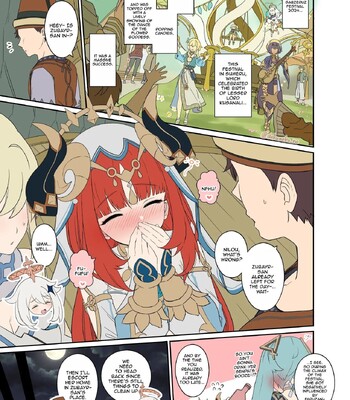 Nilou ni Warui Koto o Suru Hanashi (Zenpen) | Story About Doing Bad Things to Nilou comic porn sex 2