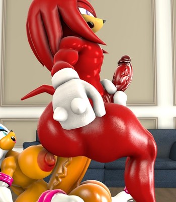 Double The Ass Meat (Sonic The Hedgehog) comic porn sex 10