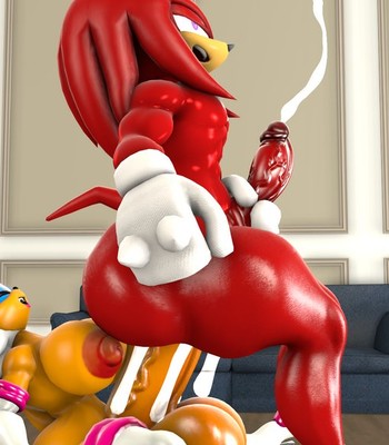Double The Ass Meat (Sonic The Hedgehog) comic porn sex 12