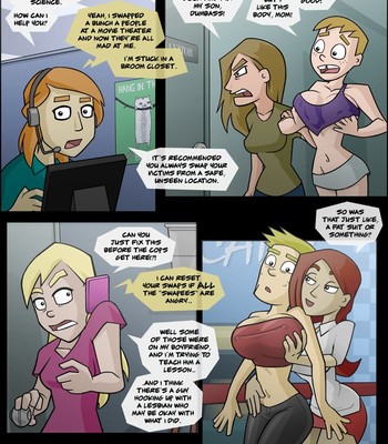 Crazy Girlfriend with Remote/New Girlfriend with Ray Gun comic porn sex 8