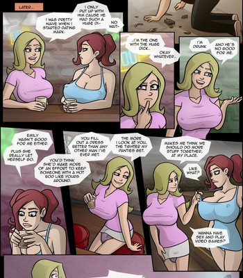 Crazy Girlfriend with Remote/New Girlfriend with Ray Gun comic porn sex 16