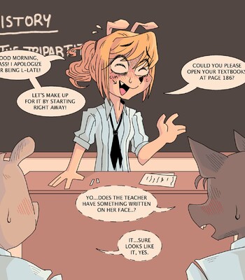 Teacher’s night out comic porn sex 4