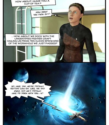 Project Bellerophon – Spacey Trekky Time Tussle comic porn sex 2