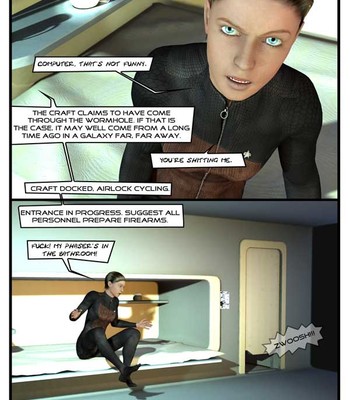 Project Bellerophon – Spacey Trekky Time Tussle comic porn sex 3