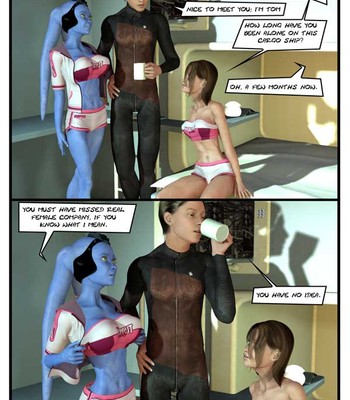 Project Bellerophon – Spacey Trekky Time Tussle comic porn sex 11