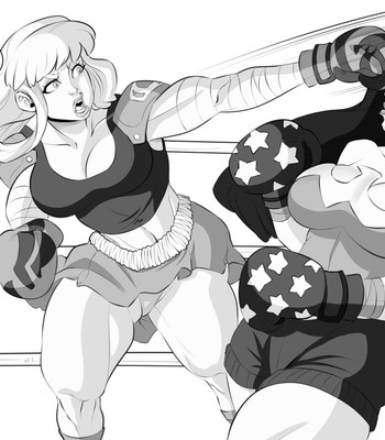 Supergirl And Wonder Woman Boxing comic porn sex 3