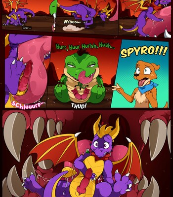 Spyro x Buzz comic porn sex 3
