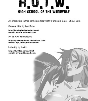 High School of the Werewolf 3 comic porn sex 3
