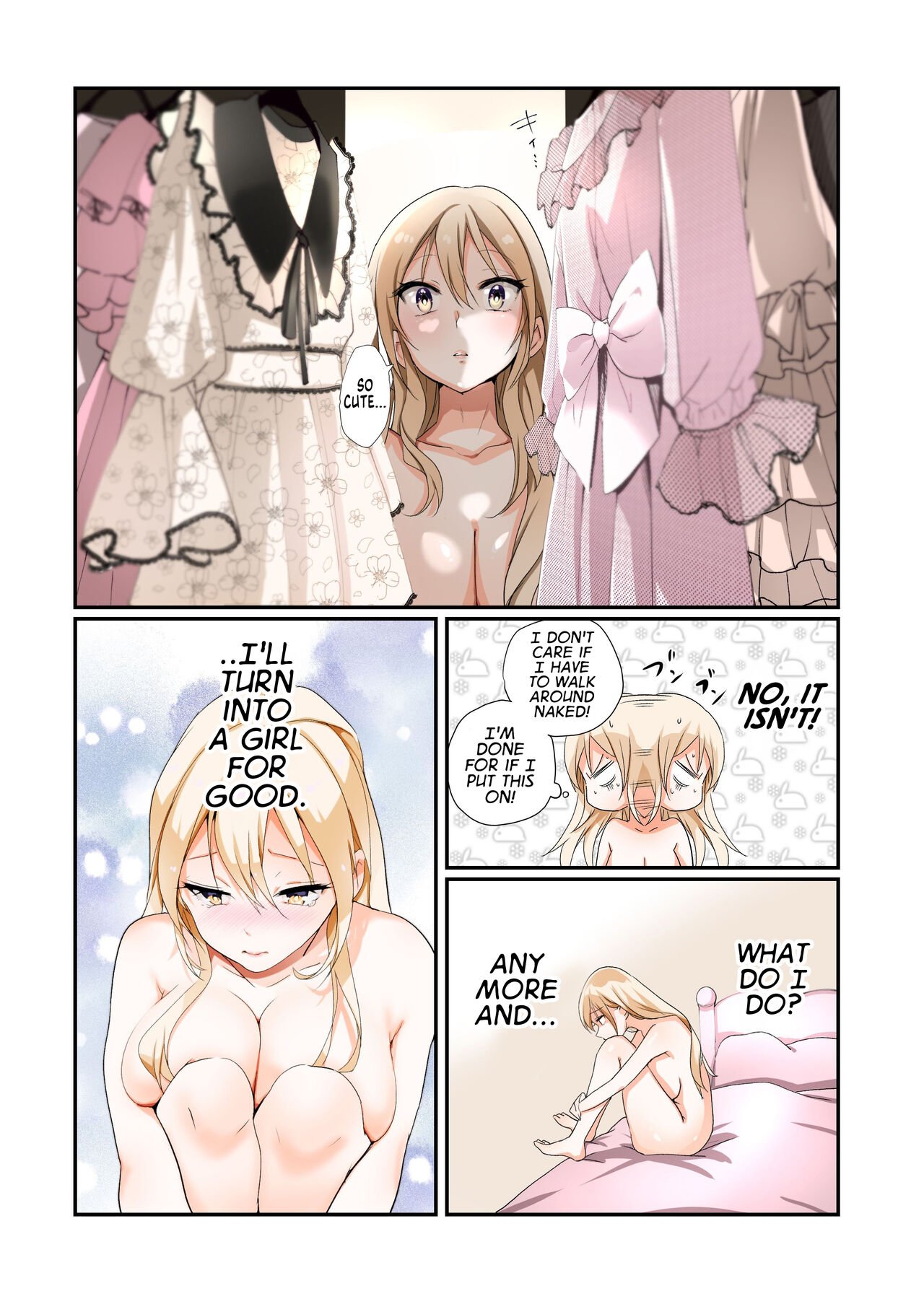 Production Process for a Single Lewd Girl on the TS Onahole Factory comic porn sex 18