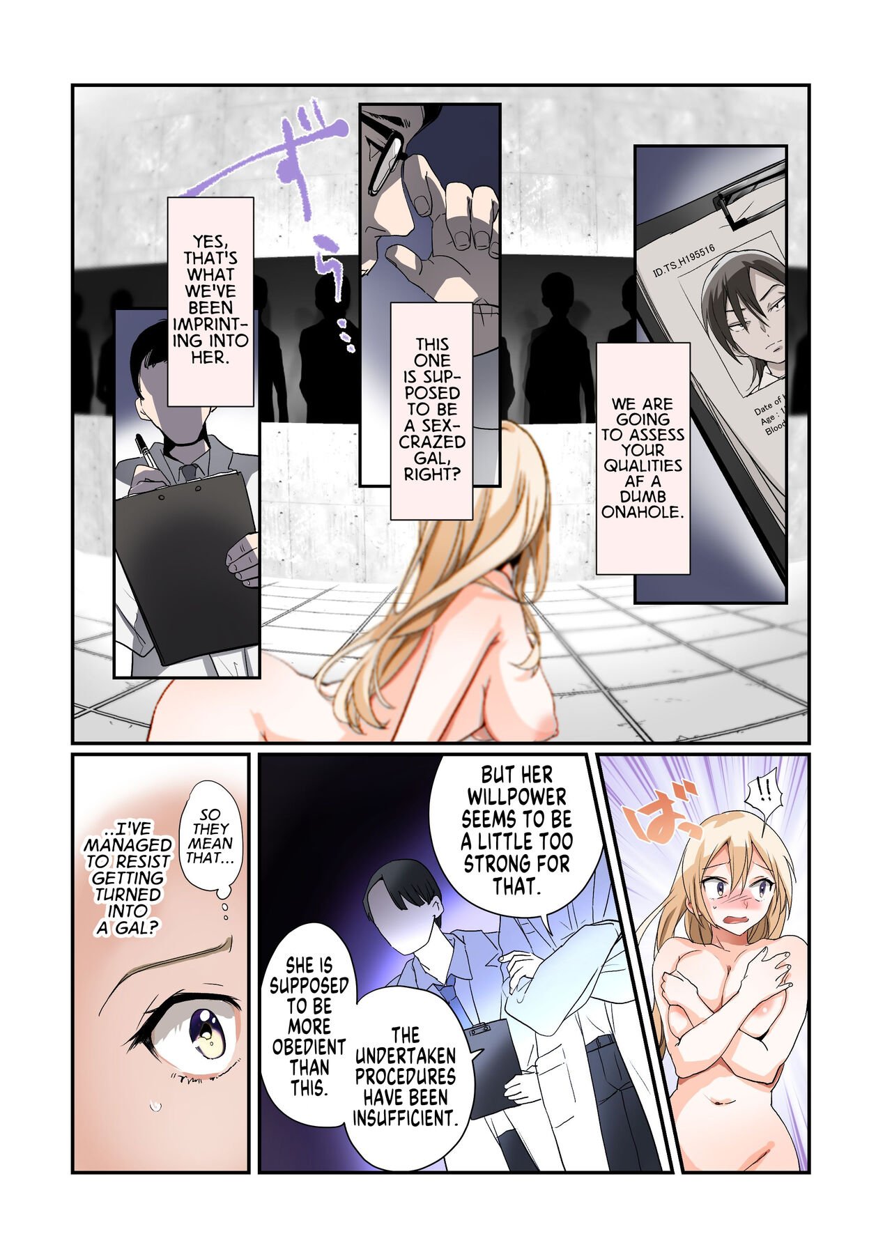 Production Process for a Single Lewd Girl on the TS Onahole Factory comic porn sex 20