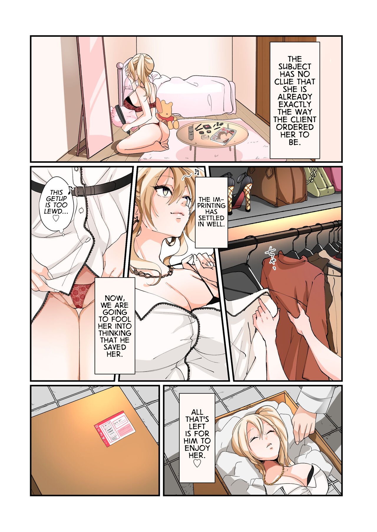 Production Process for a Single Lewd Girl on the TS Onahole Factory comic porn sex 24