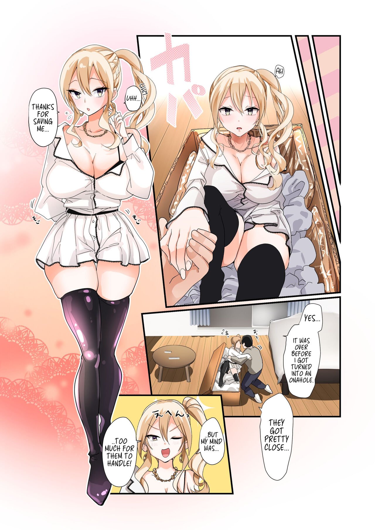 Production Process for a Single Lewd Girl on the TS Onahole Factory comic porn sex 25