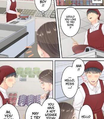 A Normal Mother Goes on a Sweet Affair Trip With a Boy the Same Age as Her Son – Matomo na Okaa-san ga Musuko to Onaidoshi na Otokonoko to Amaama Furin Ryokou shichau Hanashi comic porn sex 14