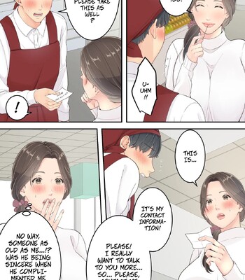 A Normal Mother Goes on a Sweet Affair Trip With a Boy the Same Age as Her Son – Matomo na Okaa-san ga Musuko to Onaidoshi na Otokonoko to Amaama Furin Ryokou shichau Hanashi comic porn sex 15
