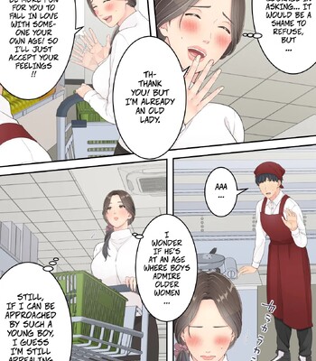 A Normal Mother Goes on a Sweet Affair Trip With a Boy the Same Age as Her Son – Matomo na Okaa-san ga Musuko to Onaidoshi na Otokonoko to Amaama Furin Ryokou shichau Hanashi comic porn sex 16