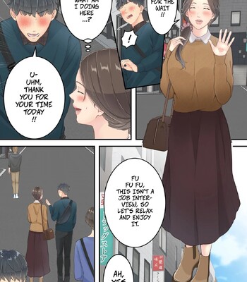 A Normal Mother Goes on a Sweet Affair Trip With a Boy the Same Age as Her Son – Matomo na Okaa-san ga Musuko to Onaidoshi na Otokonoko to Amaama Furin Ryokou shichau Hanashi comic porn sex 22