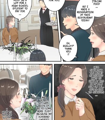 A Normal Mother Goes on a Sweet Affair Trip With a Boy the Same Age as Her Son – Matomo na Okaa-san ga Musuko to Onaidoshi na Otokonoko to Amaama Furin Ryokou shichau Hanashi comic porn sex 23