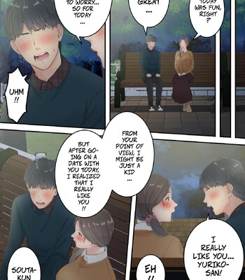 A Normal Mother Goes on a Sweet Affair Trip With a Boy the Same Age as Her Son – Matomo na Okaa-san ga Musuko to Onaidoshi na Otokonoko to Amaama Furin Ryokou shichau Hanashi comic porn sex 25