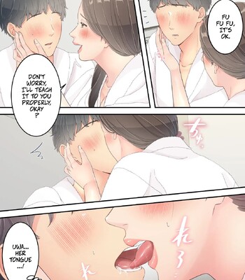A Normal Mother Goes on a Sweet Affair Trip With a Boy the Same Age as Her Son – Matomo na Okaa-san ga Musuko to Onaidoshi na Otokonoko to Amaama Furin Ryokou shichau Hanashi comic porn sex 33