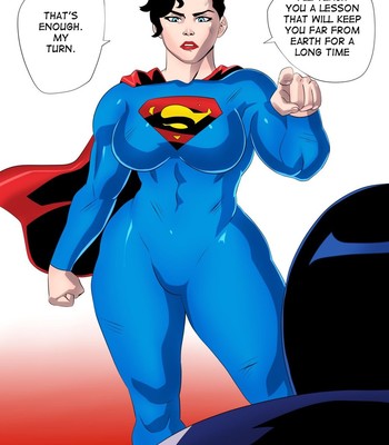 Superwoman vs Femseid comic porn sex 6