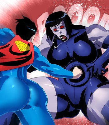 Superwoman vs Femseid comic porn sex 9