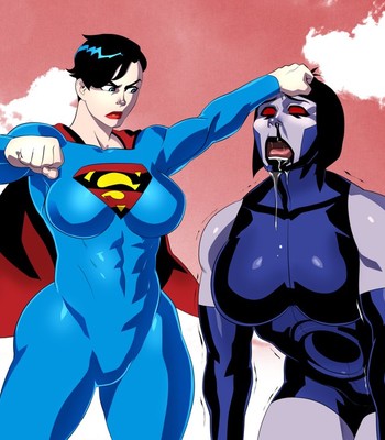 Superwoman vs Femseid comic porn sex 10