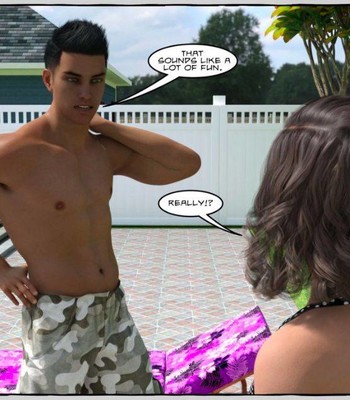 By The Pool comic porn sex 91