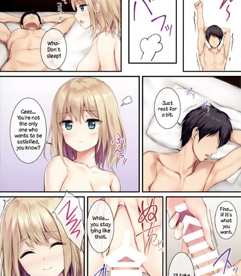Gohan wa Nai kara Ofuro to Watashi Docchi ni Suru? | Since There is No Food, Do You Want to Take a Bath or Me Instead? comic porn sex 8