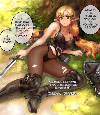 Elf Kenshi Haiboku 1 ~Bukkake Hen~ | Elven Swordswoman’s Defeat – Bukkake Volume comic porn sex 2