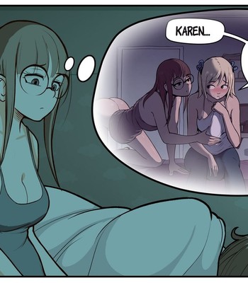 [Lewdua] Watching a Series – Nessie and Karen comic porn sex 72