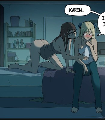 [Lewdua] Watching a Series – Nessie and Karen comic porn sex 79